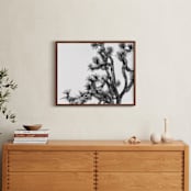 "Joshua Tree in September" - Art Print in Charcoal by Katie Doherty - In a Room