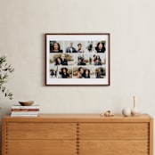"Eleven Photo: Landscape Framed Photo" - Framed Photo in Snow by Leah Bisch - In a Room