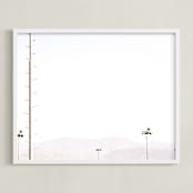 "Scenes from Eilat 2018, 32" - Art Print in Desert Sky by Tal Paz-Fridman - Framed