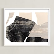 "Agate 2" - Art Print in Agate by Jennifer Daily - Framed