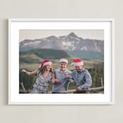 "The Big Picture: Holiday Framed Photo" - Framed Photo in White by Minted - Framed