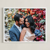 "The Big Picture: Valentine's Framed Photo" - Framed Photo in White by Minted - Framed