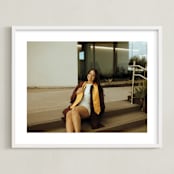 "The Big Picture: Graduation Framed Photo" - Framed Photo in White by Minted - Framed