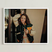 "The Big Picture: Graduation Framed Photo" - Framed Photo in White by Minted - Framed