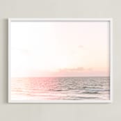 "Yucatan X" - Art Print in Salted Pink by Lindsay Ferraris Photography - Framed