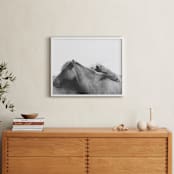 "Always" - Art Print in steel grey by Alicia Abla - In a Room