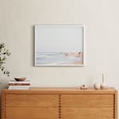 "Malibu" - Art Print in Mist by Vera Mladenovic - In a Room