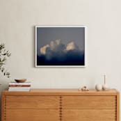 "Blue Dusk" - Art Print in Royal Blue by Jonathan Brooks - In a Room