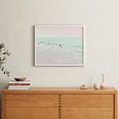 "Beloved Summer" - Art Print in Soothing Sea by Rega - In a Room