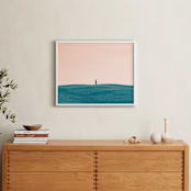 "Tuscan Hills 01" - Art Print in Sunset by Kelsey Mucci - In a Room