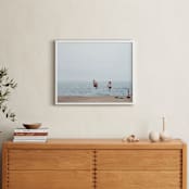 "August" - Art Print in Lake Blue by Kaitlin Rebesco - In a Room