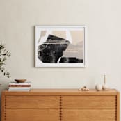 "Agate 2" - Art Print in Agate by Jennifer Daily - In a Room