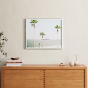"White Hot" - Art Print in White Hot by Erin Beutel - In a Room