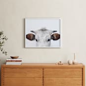 "Wee Staredown" - Art Print in Farm by Amy Carroll - In a Room