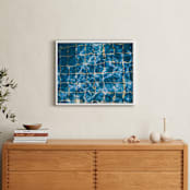 "Dive Right In" - Art Print in Water by Helen Makadia - In a Room