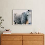 "Seeing" - Art Print in Mist by ALICIA BOCK - In a Room