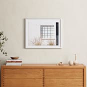 "Ballroom 2" - Art Print in White by Haley Warner - In a Room
