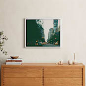 "Night Falls" - Art Print in Pale Lilac by ALICIA BOCK - In a Room