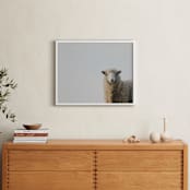 "Uncle Pumblechuck" - Art Print in Ivory by Amy Carroll - In a Room