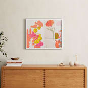 "California Poppy" - Art Print in Poppy orange by Erin McCluskey Wheeler - In a Room