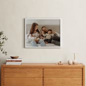 "The Big Picture: Mother's Day Framed Photo" - Framed Photo in White by Minted - In a Room