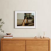 "The Big Picture: Graduation Framed Photo" - Framed Photo in White by Minted - In a Room