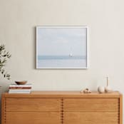"Aimlessly" - Art Print in Silver Blue by Alexandra Feo - In a Room