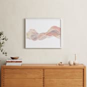 "Palm Desert" - Art Print in Pink Moment by Jennifer Daily - In a Room