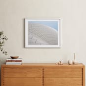 "Opera Geometry" - Art Print in Chalk by Noma Price - In a Room