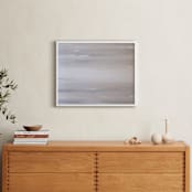"Into the light " - Art Print in Soothing Grey by Colleen Ehrlich - In a Room