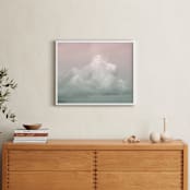 "Floating clouds" - Art Print in Dusty rose by Johanna Phillips Huuva - In a Room