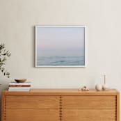 "Atlantic Mist" - Art Print in Sea Blue by Lindsay Ferraris Photography - In a Room