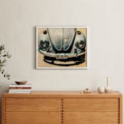 "Old little VW" - Art Print in vw old by Mely D Lozano - In a Room