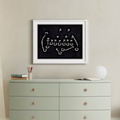 "The Option" - Art Print in Dark Chalk by Char-Lynn Griffiths - In a Room