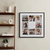 "Eight Photo: Square Framed Photo" - Framed Photo in Taupe by Up Up Creative - In a Room
