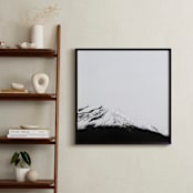 "True North" - Art Print in White by Irene Suchocki - In a Room