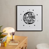 "...to the moon and back" - Art Print in minimal by Matthew Taylor Wilson - In a Room