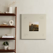 "Modern Square: Square Framed Photo" - Framed Photo in Cream by Ellen Schlegelmilch - In a Room