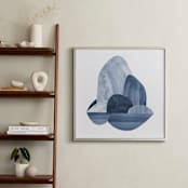 "Precipice 1" - Art Print in Deep Sea by Olivia Raufman - In a Room