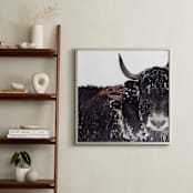 "Forever" - Art Print in Deep Browns by Leslie Le Coq - In a Room