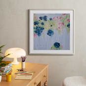"Hidden Garden" - Art Print in White by Nicole Edens - In a Room