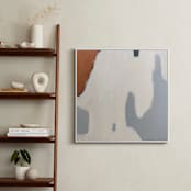 "Drip" - Art Print in French Blue by Kara Schlabaugh - In a Room