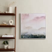 "Wake II" - Art Print in Lavender by Lindsay Megahed - In a Room