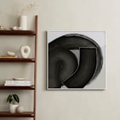 "Fitting Together II" - Art Print in Chalkboard by Kirsta Benedetti - In a Room