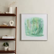 "Botanical Grasses" - Art Print in Mint by Hettie Roberts - In a Room