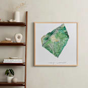 "May - Emerald" - Art Print in Emerald by Naomi Ernest - In a Room