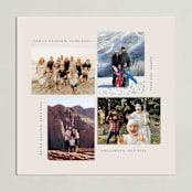 "Four Photo: Square Framed Photo" - Framed Photo in Cream by Mary Kay Garttmeier - Unframed