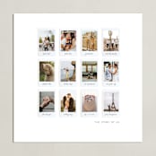"Twelve Photo: Square Framed Photo" - Framed Photo in White by Olivia Kanaley Inman - Unframed
