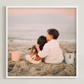 "The Big Picture: Square Framed Photo" - Framed Photo in White by Minted - Framed