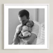 "The Big Picture: Father's Day Framed Photo" - Framed Photo in White by Minted - Framed